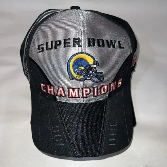 St Louis Rams Super Bowl XXXIV Champions Puma Strapback Hat Cap Men NFL